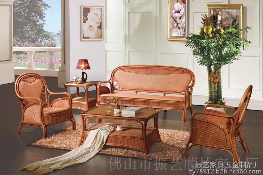 天然印尼藤藝沙發 振藝品牌藤制家具的品質與細節